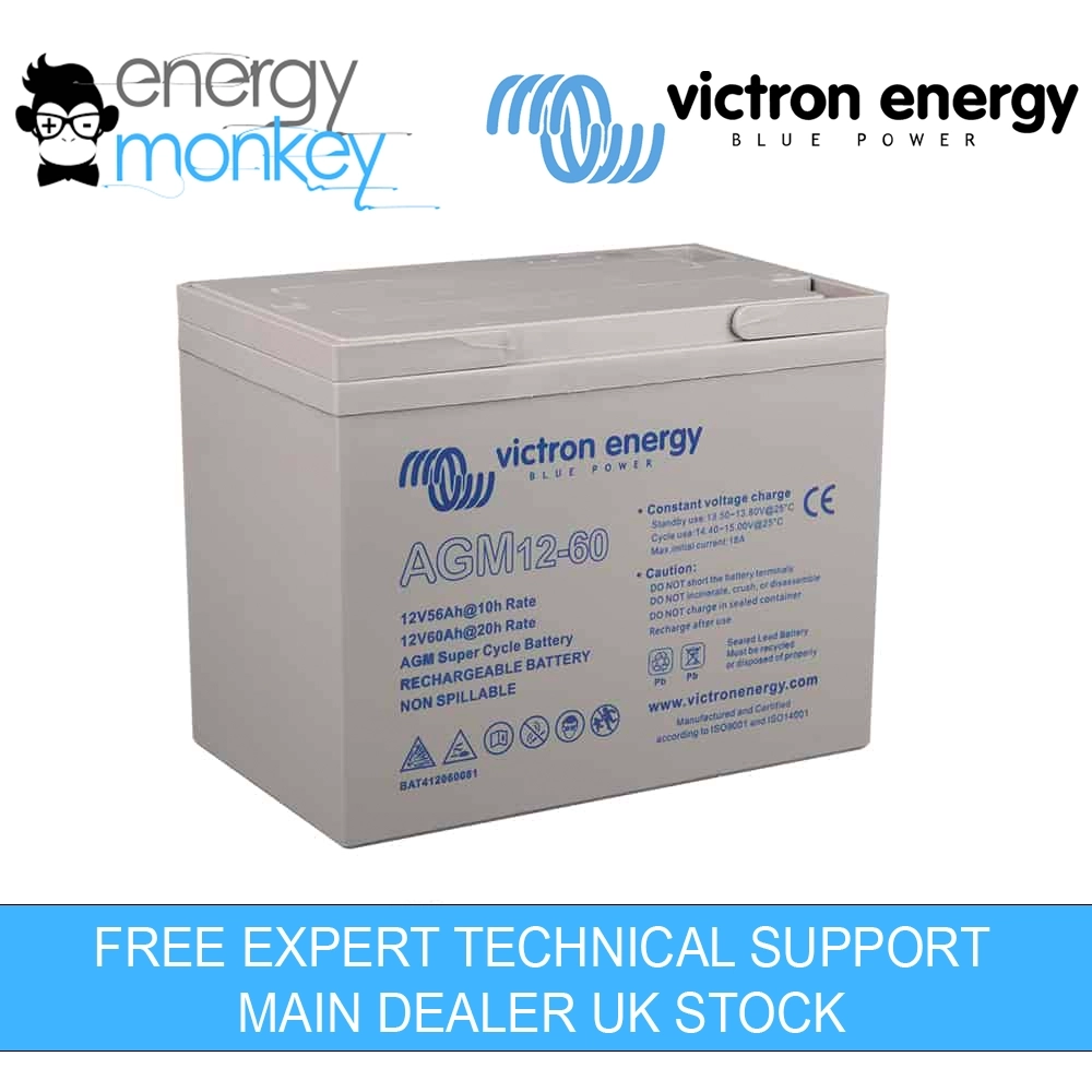 12v 60Ah AGM Super Cycle Battery