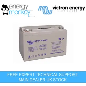 BAT412101080 12V 110Ah AGM Victron