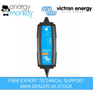 Victron Blue Smart IP65 Charger 12/15(1) 230V CEE 7/16 (BPC121531034R) - BLUETOOTH
