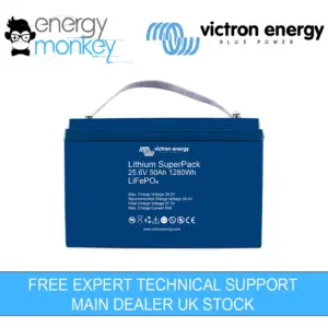 Lithium SuperPack 25.6V 50Ah 1280Wh front