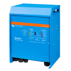 Quattro 12V 3000VA 120A 230VAC left view