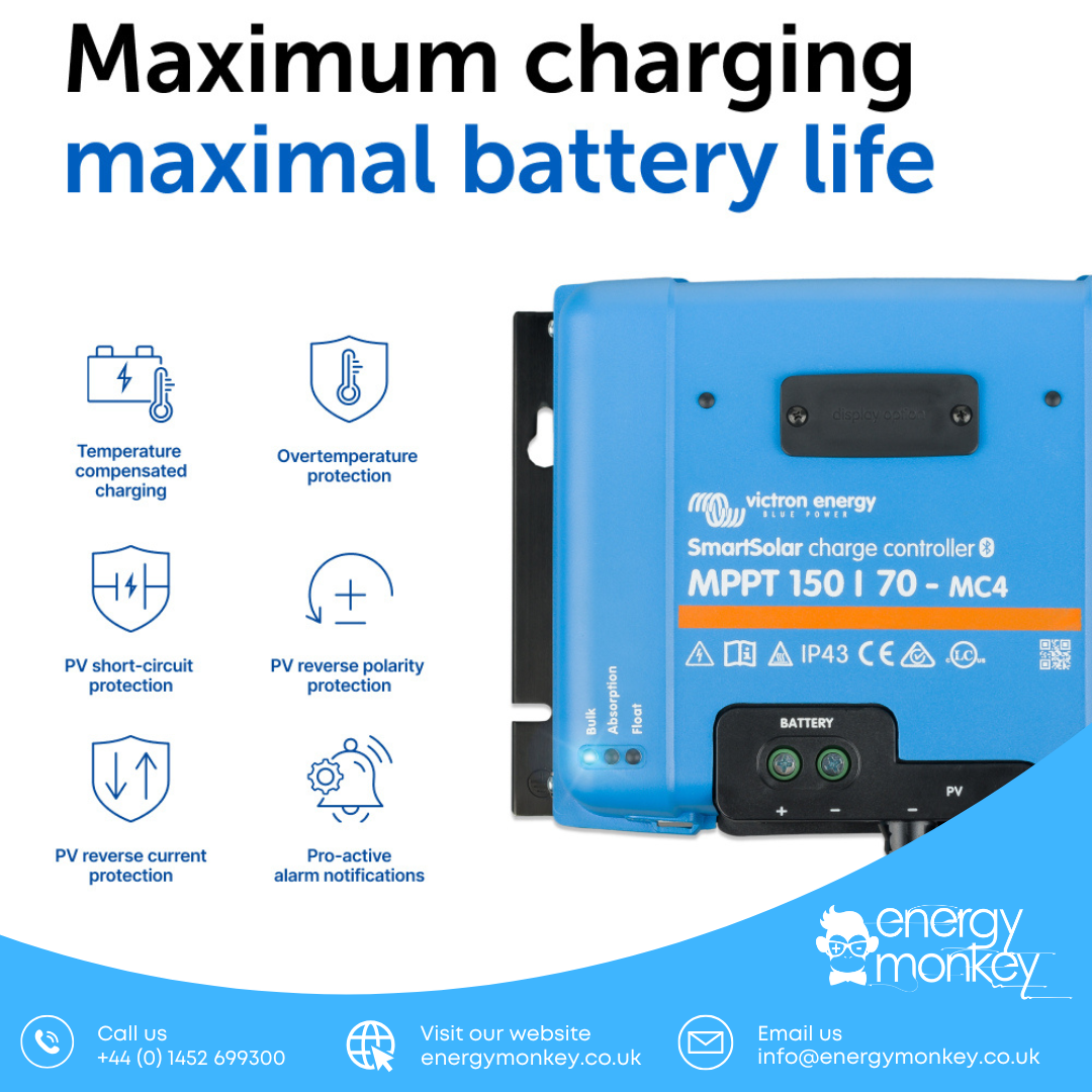 Victron SmartSolar MPPT 150/70-MC4 VE.Can (SCC115070511) - BLUETOOTH - Image 2