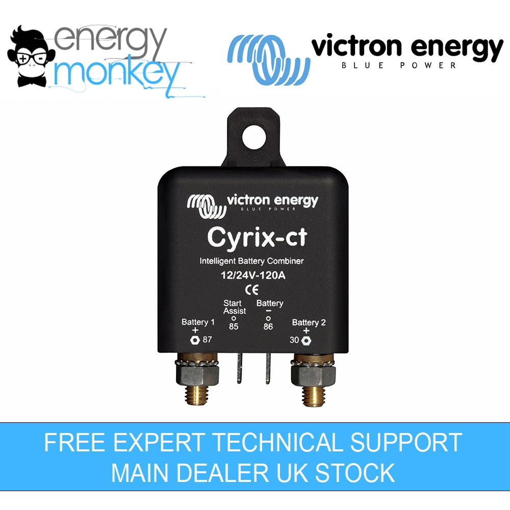 Victron Energy Cyrix 12 24v 120A Battery Combiner