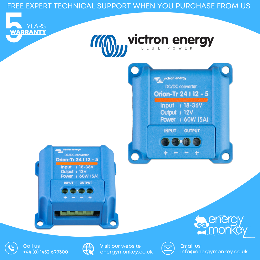 Victron Orion-Tr 24/12-5 (60W) DC-DC converter (ORI241205200)