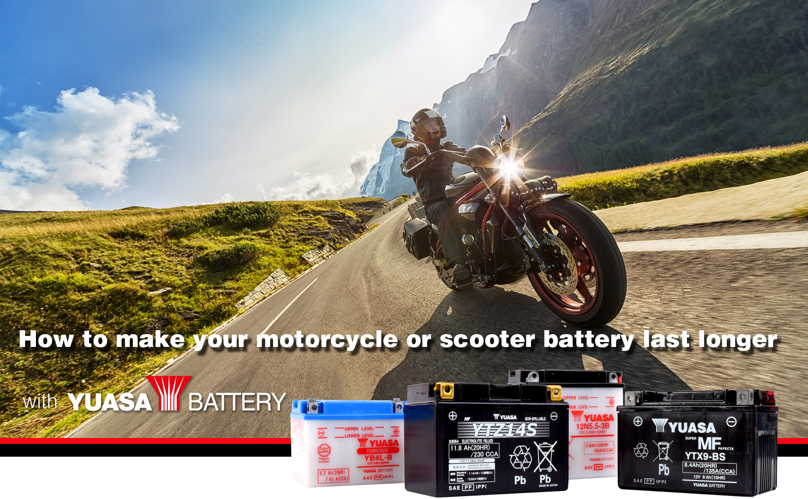 Motorcycle driver riding in Alpine highway Outdoor photography