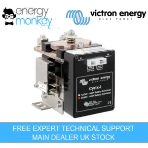 Victron Cyrix-i 12/24V-400A intelligent battery combiner (CYR010400000)