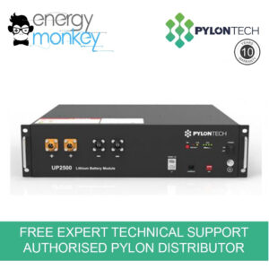 PYLONTECH UP2500 Lithium 2.5kWh 24v LiFePo4 Battery