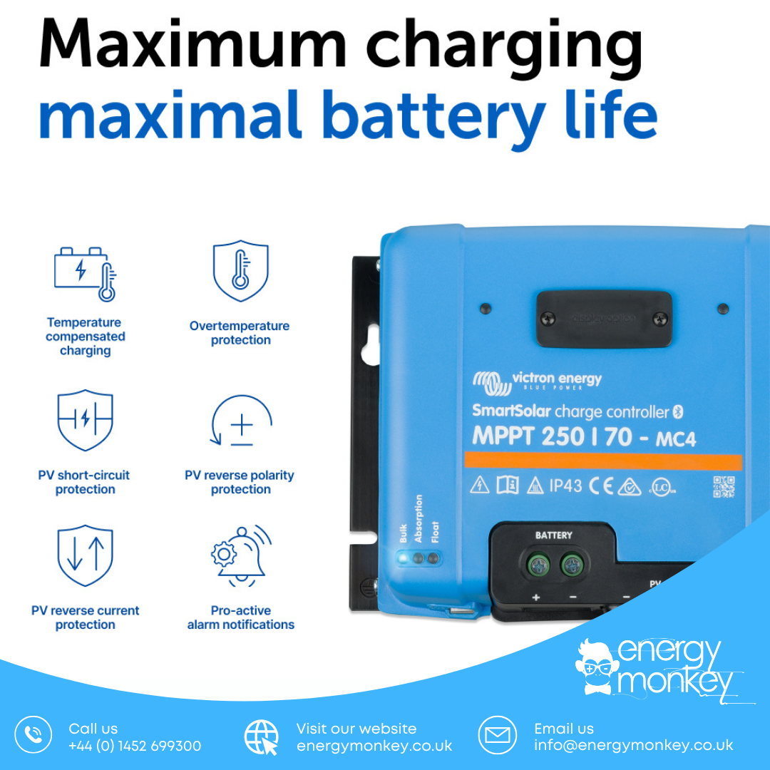 Victron SmartSolar MPPT 250/70-MC4 VE.Can (SCC125070521) - BLUETOOTH - Image 4