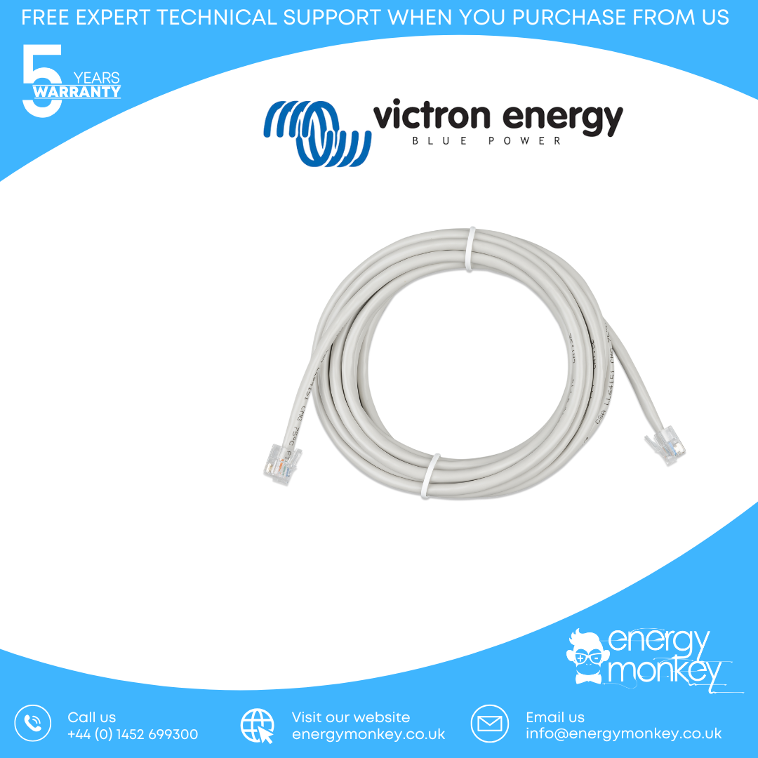 Victron RJ12 UTP Cable 5m