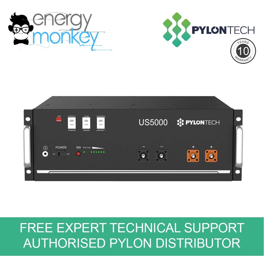 Pylontech US5000 4.8KWh Lithium Ion Battery