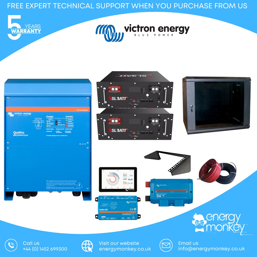Single Phase Off Grid Battery Storage with BSL – 10kVA