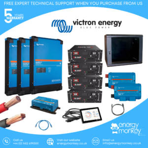 Three Phase Off Grid Battery Storage with BSL - 15kVA