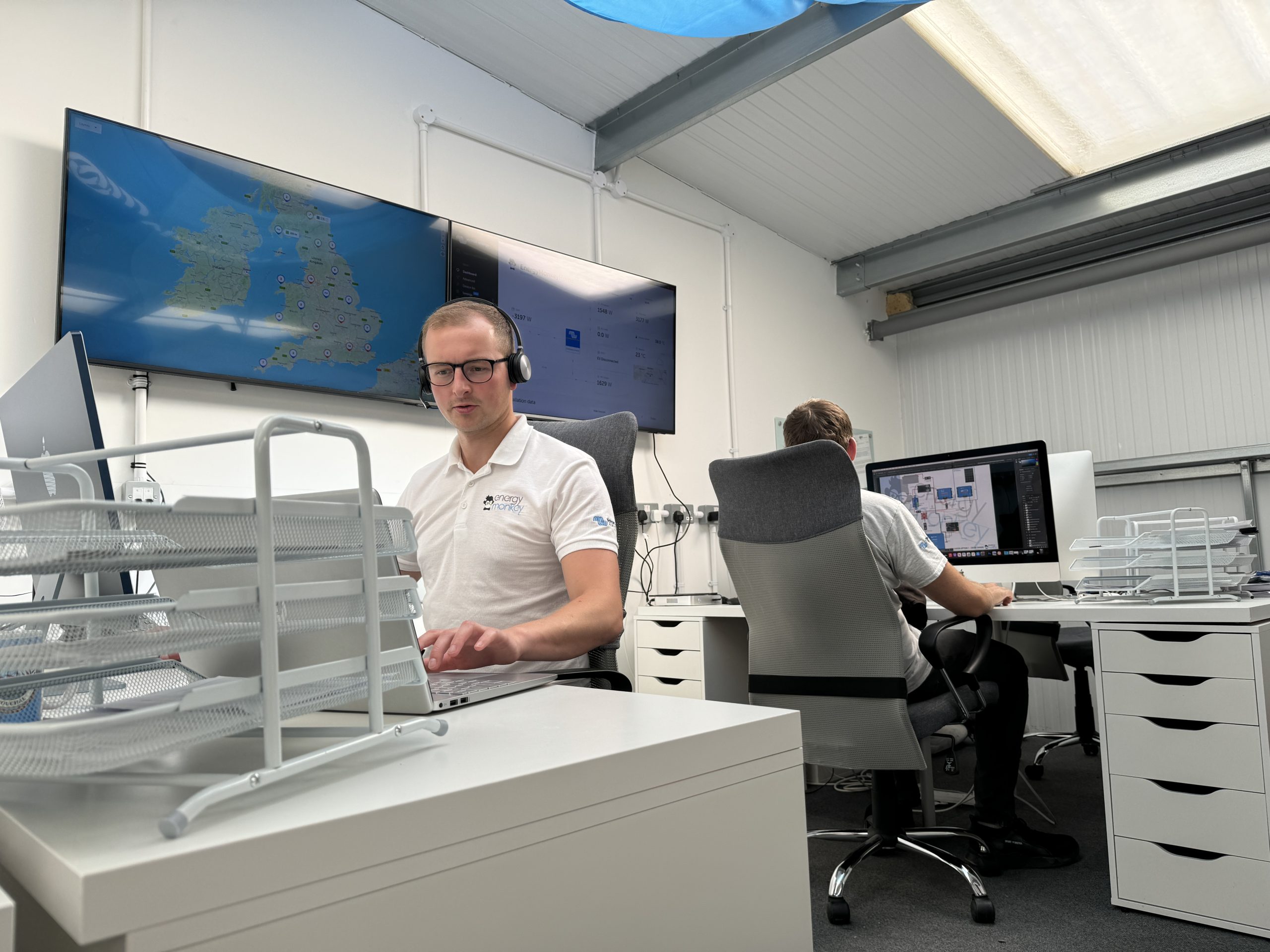 Energy Monkey technician providing Victron technical support