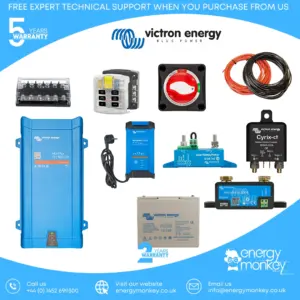 Camper Basic Electrics 12v 500VA AGM