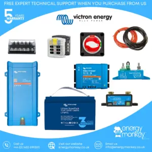 Camper Basic+ Electrics 12v 800VA Lithium SuperPack