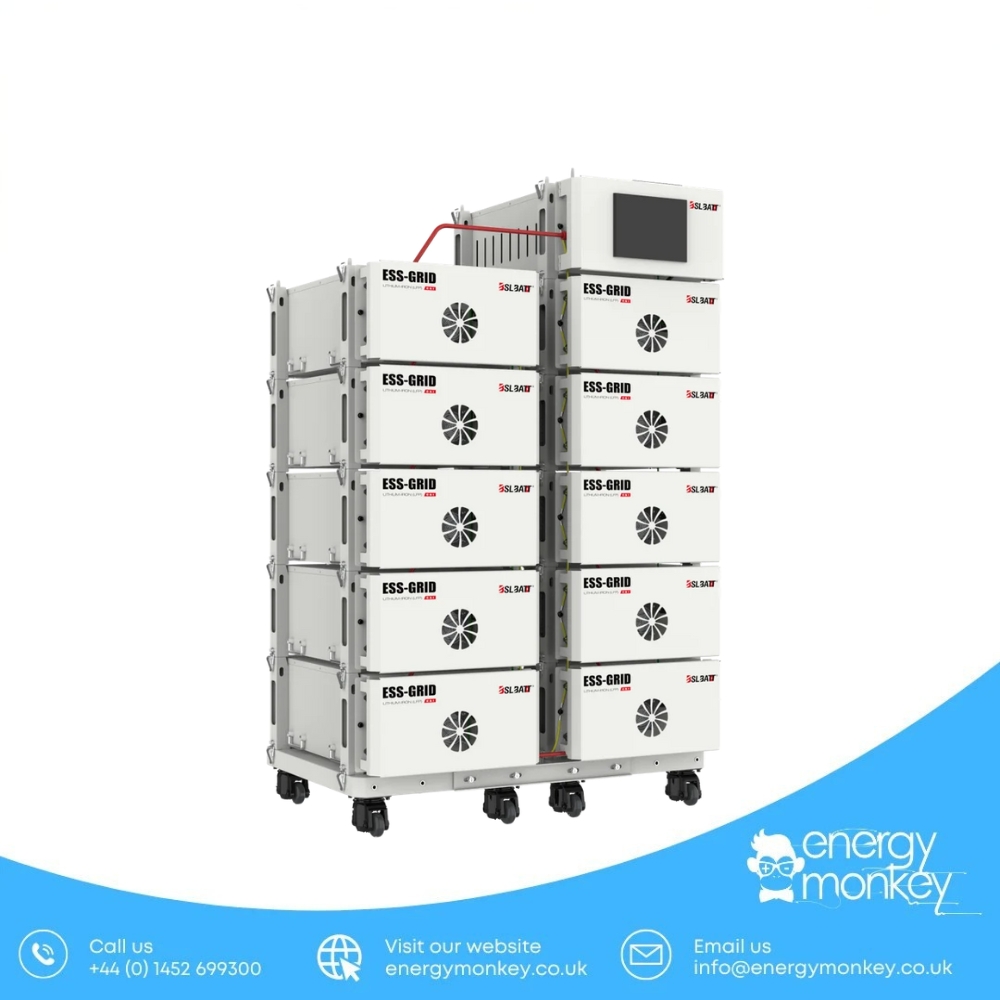ESS-GRID S205 – High-Voltage Energy Storage (512 V–819 V, 105–167 kWh) - Image 2