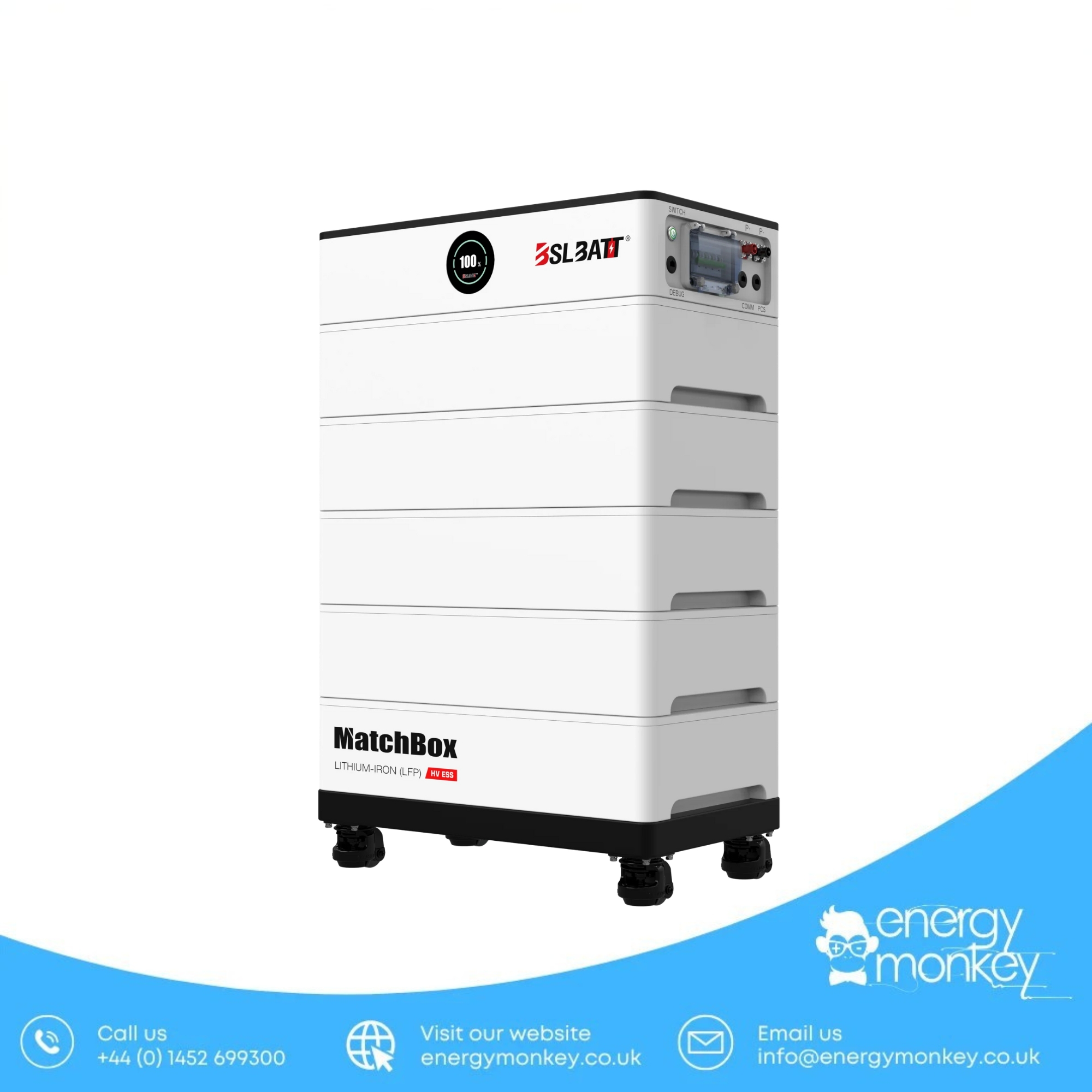 Matchbox HVS – High-Voltage Stackable Solar Battery (307 V–716 V, 10 Wh–37 kWh) - Image 5