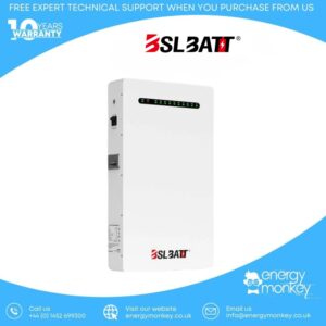 6.5 kWh Residential 51.2V Wall Mounted Battery