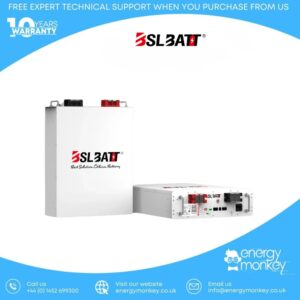 B-LFP48-120E Server Rack Battery – 51.2V 6.4kWh