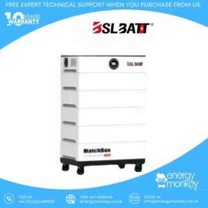 Matchbox HVS – High-Voltage Stackable Solar Battery (307 V–716 V, 10 Wh–37 kWh)